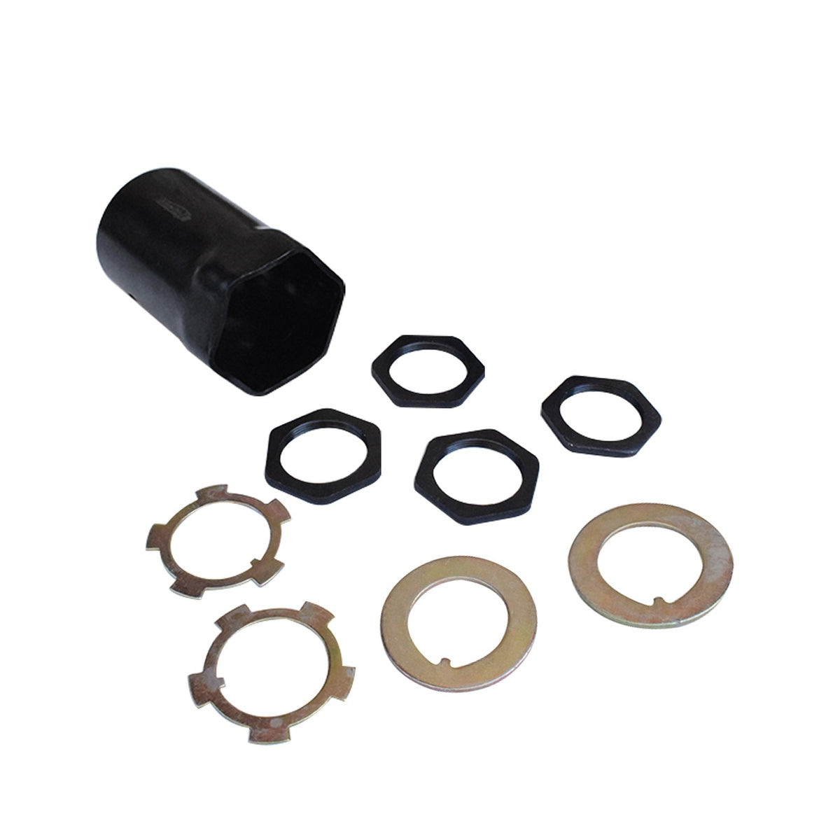 70 Series Land Cruiser Axle Hub Nut Socket Kit 1/2" Drive 54mm - Suitable for Landcruiser & Hilux