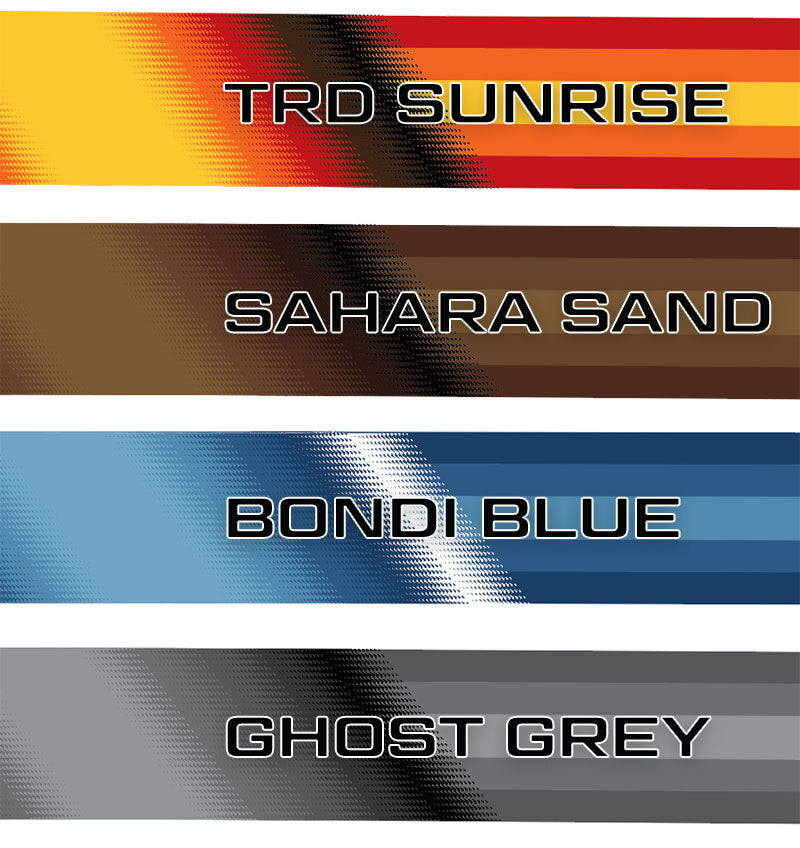 70 Series Land Cruiser Decal Body Stripe Kit (Cooma) - 76 Series (2007-)