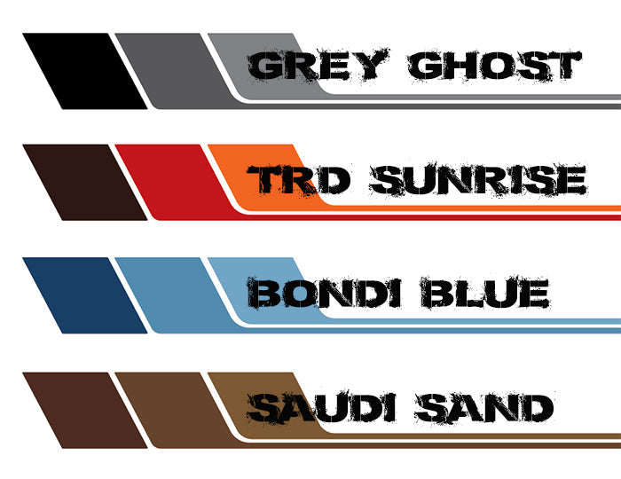 Restored pre-incident image 59652676845752 for Decal Body Stripe Kit (Oman) - 78 Series Troop Carrier (1999-)