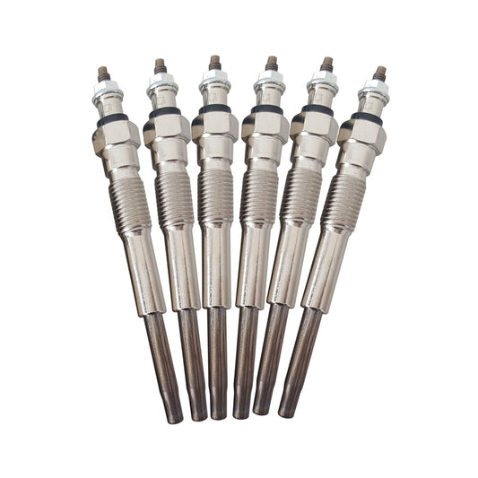 70 Series Land Cruiser Glow Plugs (6 PCE) - Suitable For Toyota Landcruiser HZJ75 HZJ78 HZJ79 HZJ105 Diesel 6cyl 4.2 1HZ