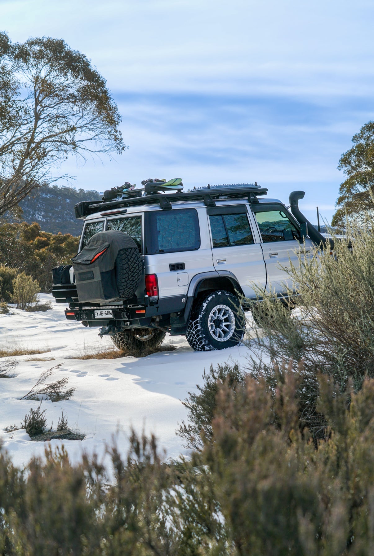 Toyota Land Cruiser Rear Bar - 76 Series (2007-)