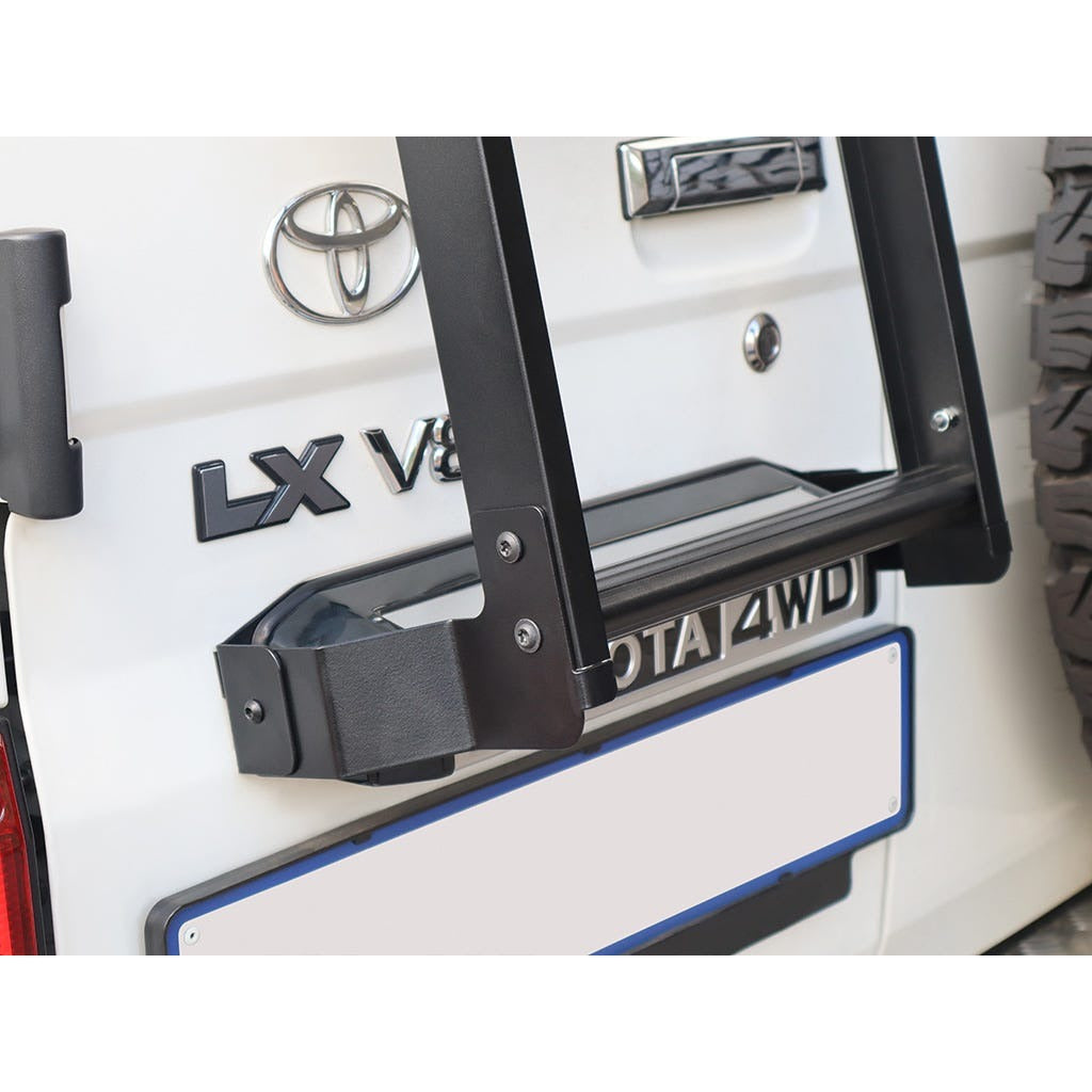 70 Series Land Cruiser Rear Door Ladder - 76/77 Series