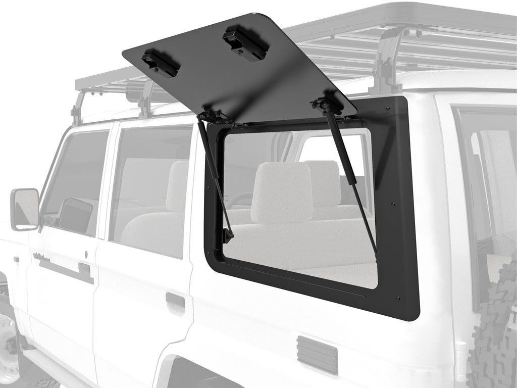 Toyota Land Cruiser Toyota Land Cruiser 76 Gullwing Window / Left Hand Side Aluminium