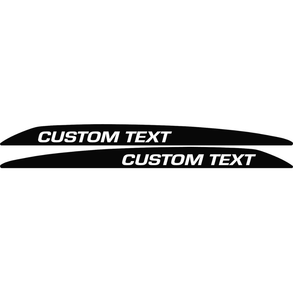 Bonnet Decals (Pair) - 70 Series (Pre-DPF) (2007-2016) – 70 Series Store