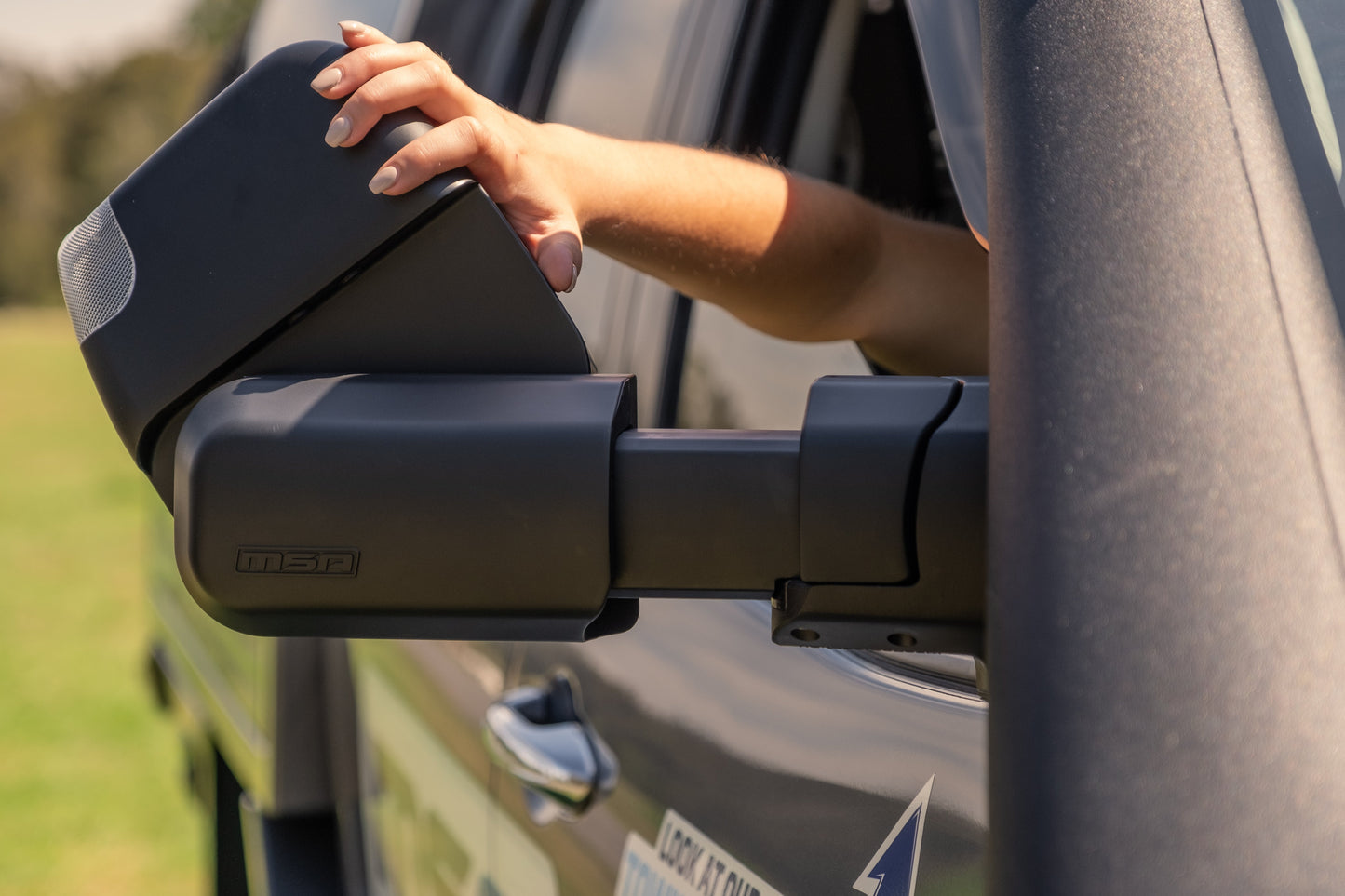 Toyota Land Cruiser Power Fold™ Towing Mirrors - 70 Series (Pair) (1984/09-2023)