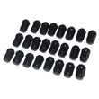 70 Series Land Cruiser 24 Pcs Black Wheel Nuts - Suitable for Toyota Landcruiser Early 79 Series, Hilux, Prado