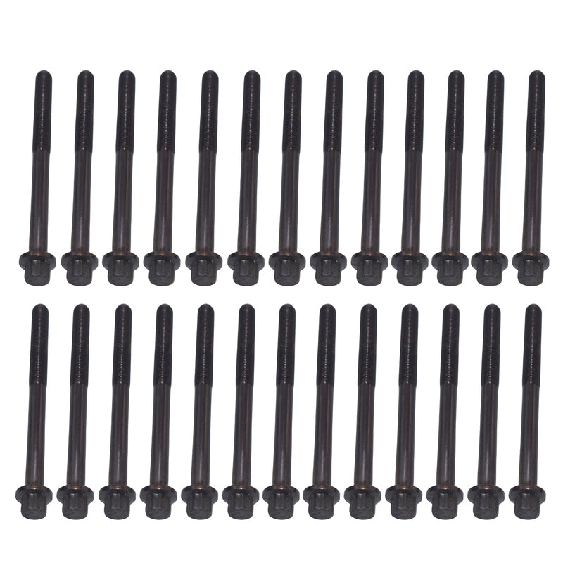 Toyota Land Cruiser 26 Pcs Complete Engine Cylinder Head Bolt Set - Suitable For Landcruiser 1HZ 4.2L 70 80 Series