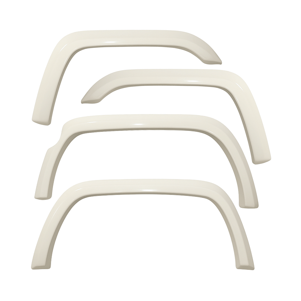 Toyota Land Cruiser Fibreglass Fender Flares - 78 Series (03/2007-) (4 Pack)