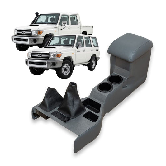Centre Console (Full Length) for the Toyota LandCruiser 76/79 Dual Cab (2007-On)