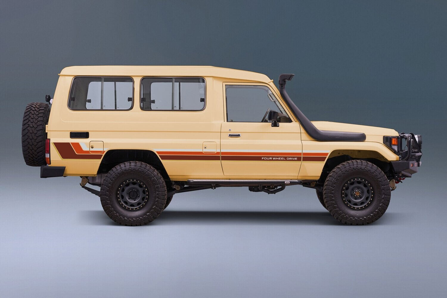 Touge source image 6 for Decal Body Stripe Kit (Renmark Type-2) - 75 Series (1985–1999)