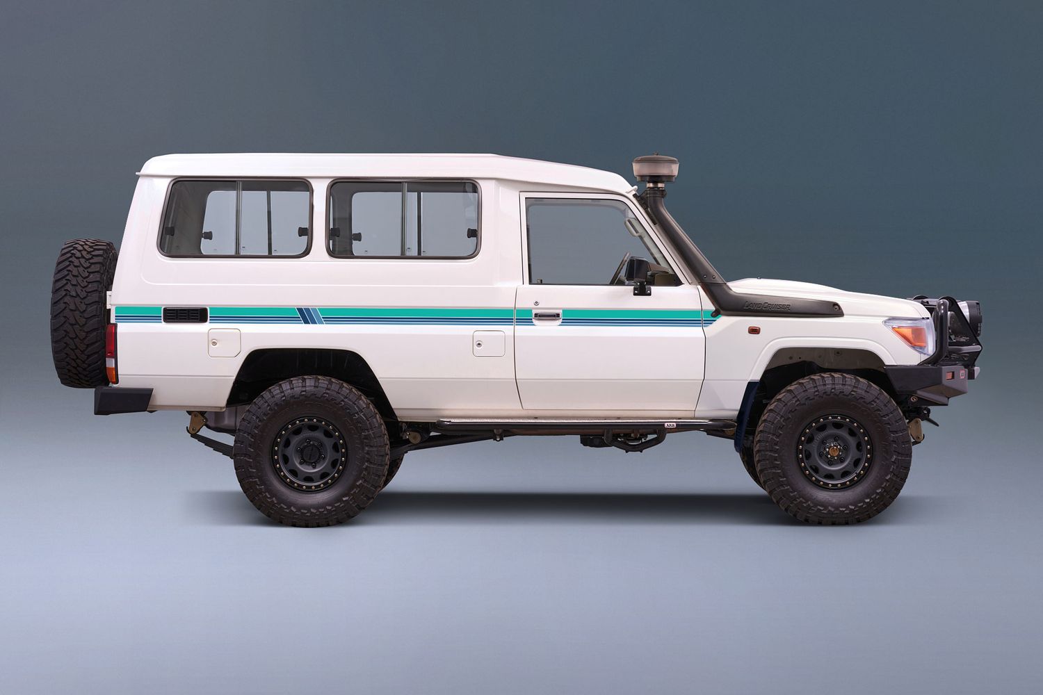 Touge source image 29 for Decal Body Stripe Kit (Mount Isa) - 78 Series Troop Carrier (1999-)