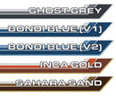 Touge source image 10 for Decal Body Stripe Kit (Renmark Type-1) - 75 Series (1985–1999)
