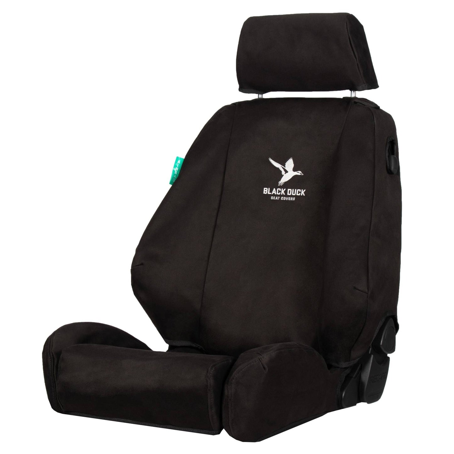 Black Duck Canvas Seat Covers for the Toyota LandCruiser 79 Series Dual Cab (09/2016 -)