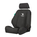 Black Duck Canvas Seat Covers for the Toyota LandCruiser 76 Series Wagon (03/2007 - 08/2016)