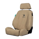 Black Duck Canvas Seat Covers for the Toyota LandCruiser 76 Series Wagon (03/2007 - 08/2016)