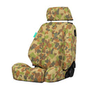 Black Duck Canvas Seat Covers for the Toyota LandCruiser 75 Series Troopy (01/1985 - 09/1999)
