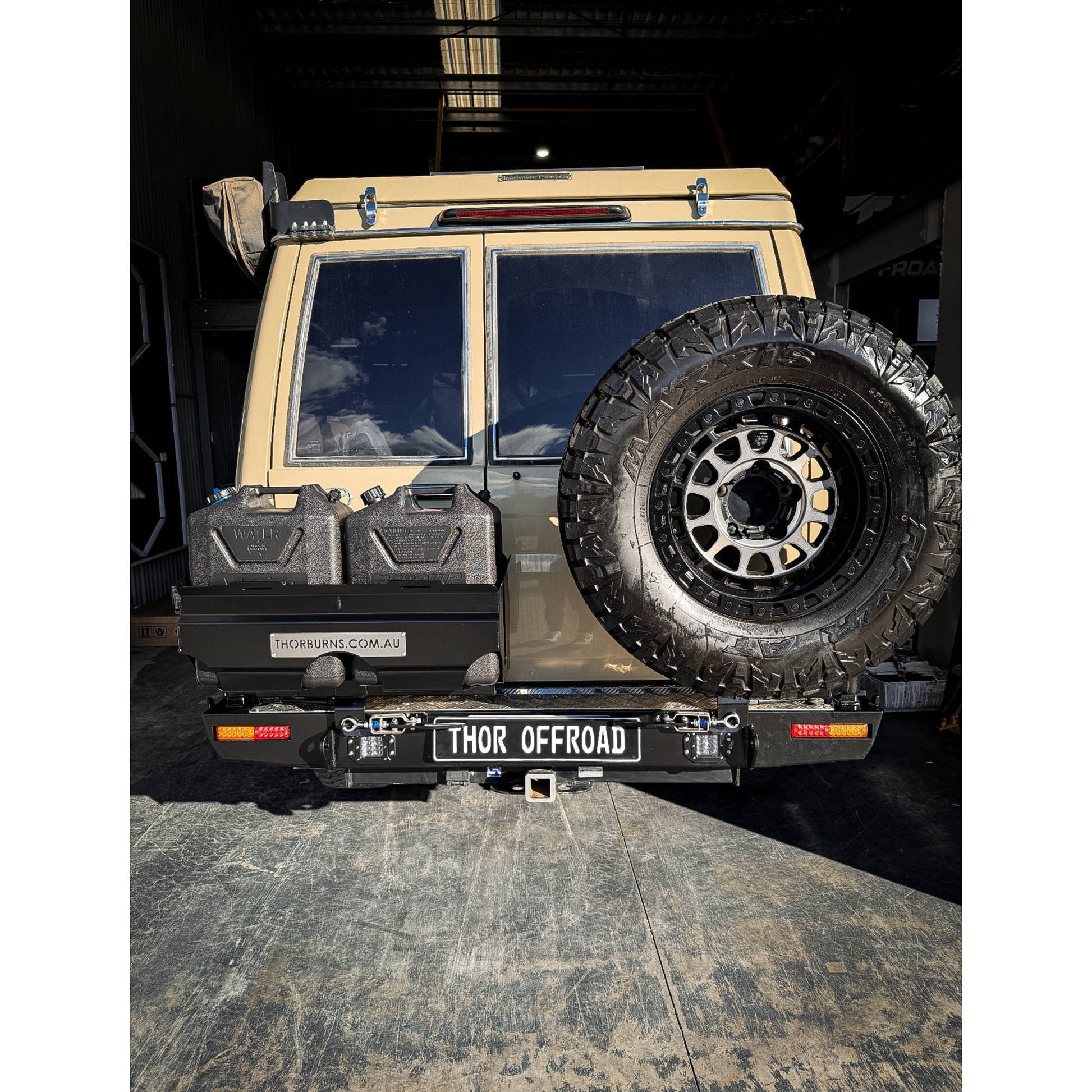 Rear Bar for the Toyota LandCruiser 75/78 Series (1984-)
