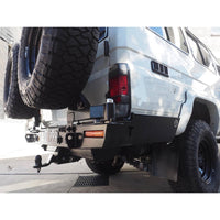 Rear Bar for the Toyota LandCruiser 75/78 Series (1984-) (view 2)