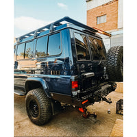 Rear Bar for the Toyota LandCruiser 75/78 Series (1984-) (view 4)