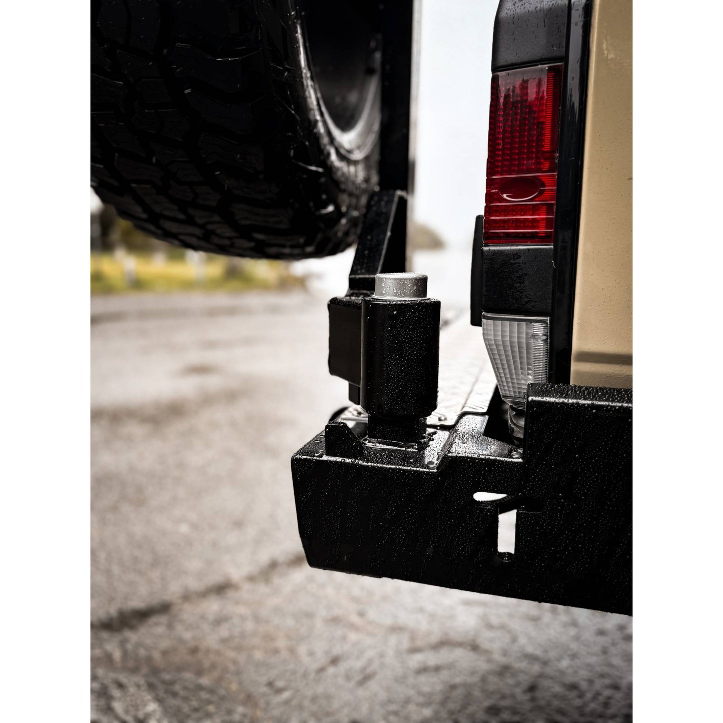 Rear Bar for the Toyota LandCruiser 75/78 Series (1984-) (view 5)