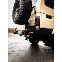 Rear Bar for the Toyota LandCruiser 75/78 Series (1984-) (view 6)