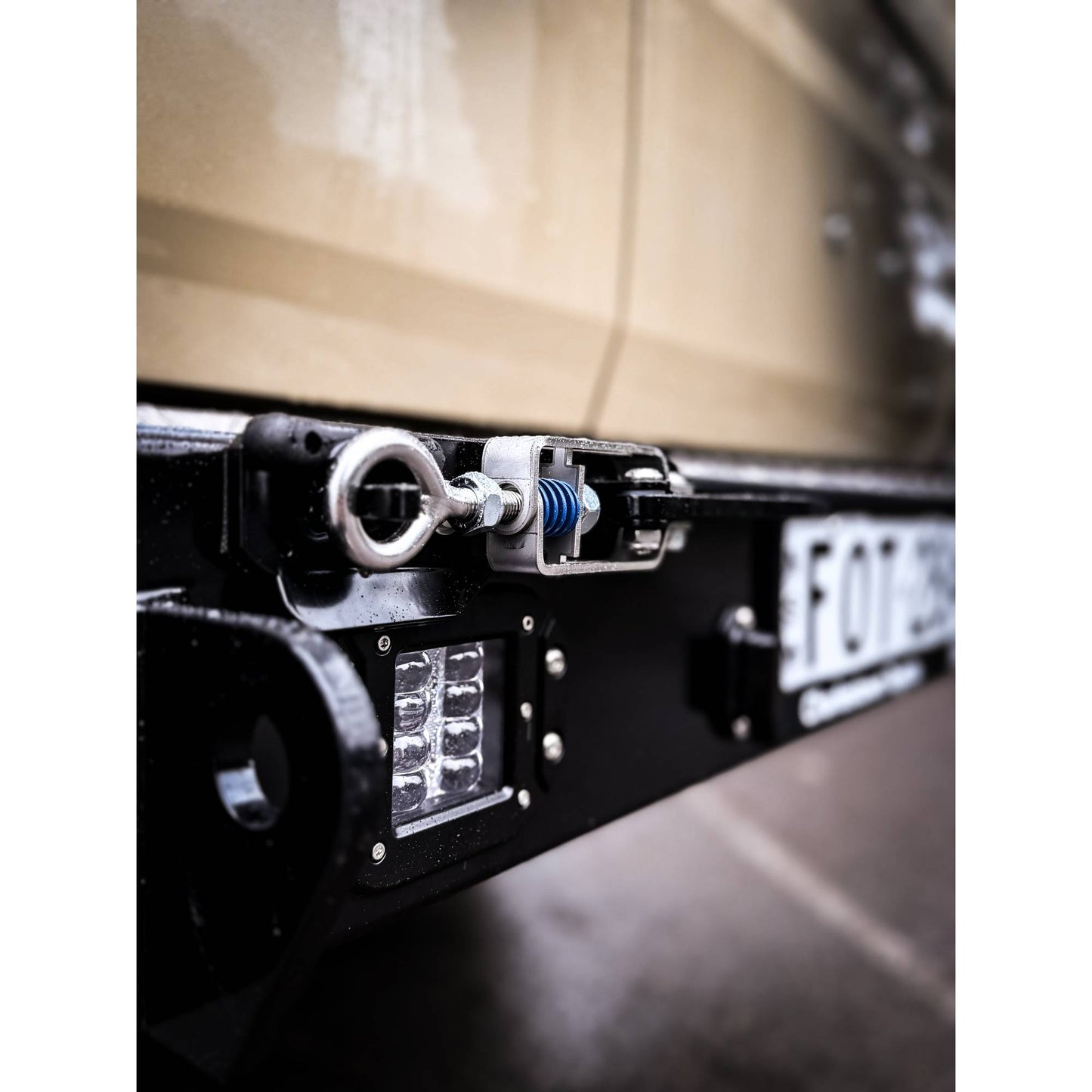 Rear Bar for the Toyota LandCruiser 75/78 Series (1984-) (view 7)