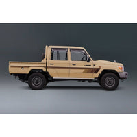 Decal Body Stripe Kit (Broome) - 79 Series Dual Cab (2012-)