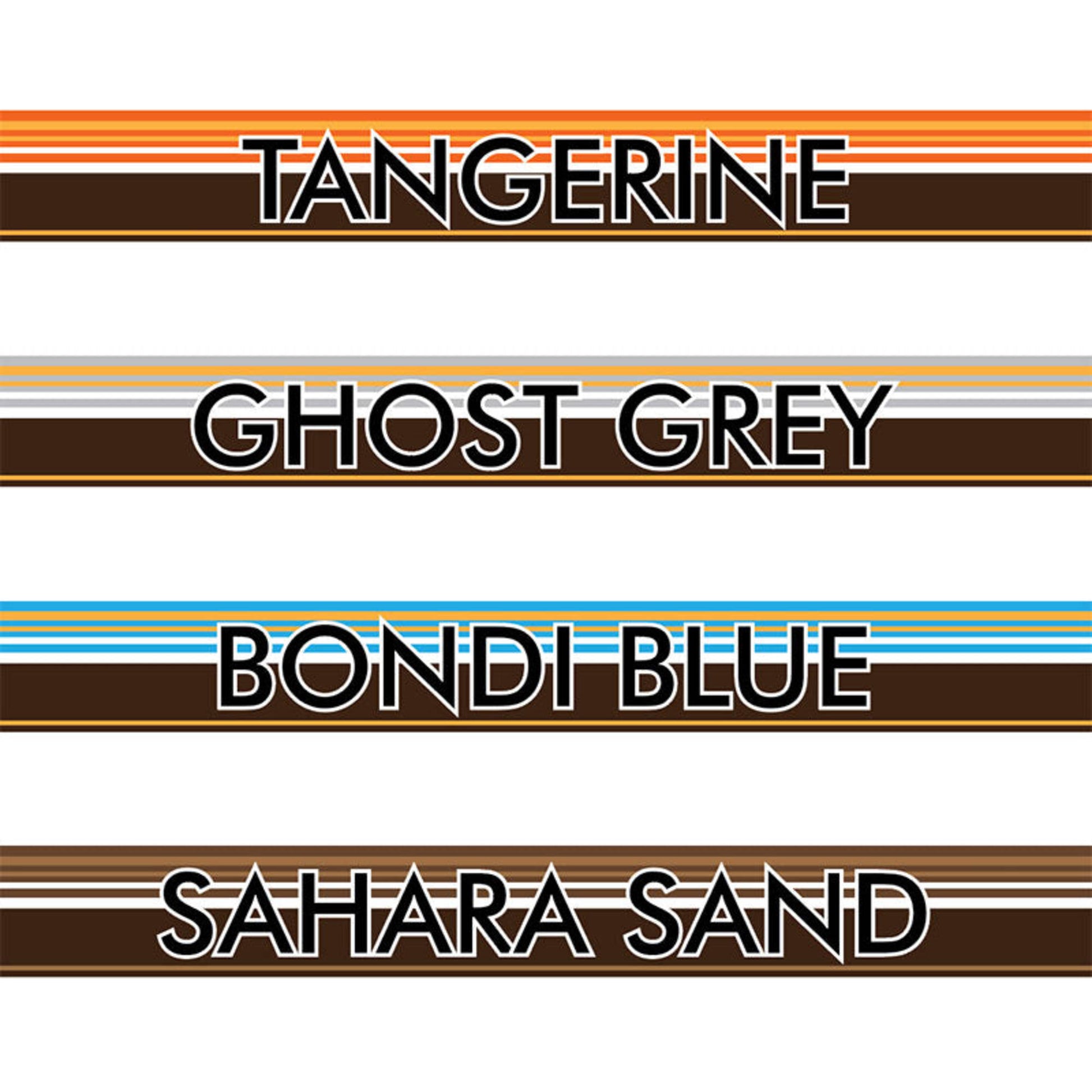 Decal Body Stripe Kit (Tarcutta) for the Toyota LandCruiser 75 Series (1985–1999) (view 7)