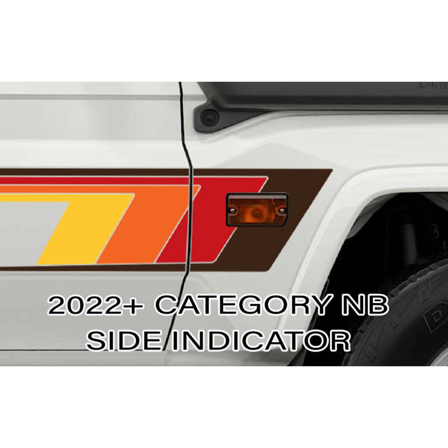 Decal Body Stripe Kit (Broome) - 78 Series Troop Carrier (1999-)