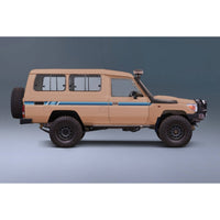 Decal Body Stripe Kit (Cooma) for the Toyota LandCruiser 78 Series Troop Carrier (1999-) (view 4)