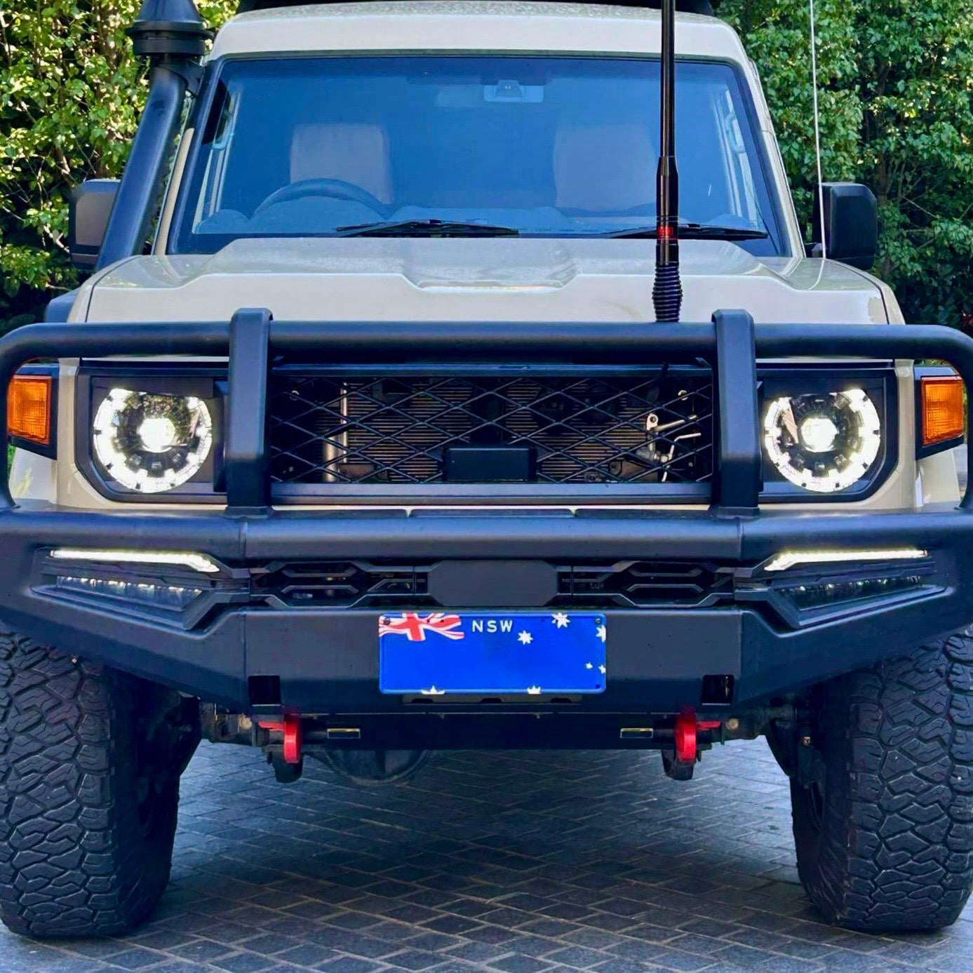 Toyota Land Cruiser Angry Headlight Covers (2024-)