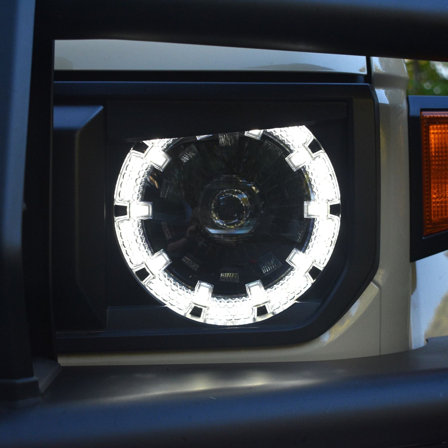 70 Series Land Cruiser Angry Headlight Covers (Pair) (2024-)