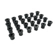 24 Pcs Front & Rear Rubber Shackle Bushes for the Toyota LandCruiser 75 Series