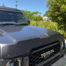70 Series Land Cruiser Bonnet Protector (Matte Black) - Facelift 70 Series (2024-)