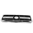 70 Series Land Cruiser Chrome & Black Front Grille - Suitable For Toyota Landcruiser VDJ 70 76 78 79 Series (2007-08/2023)