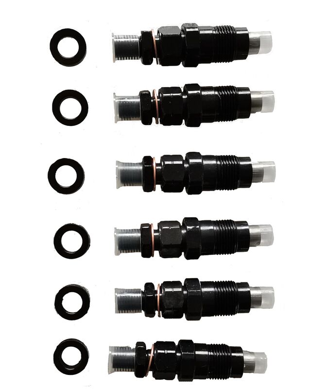 6pcs 1HZ Fuel Injectors for the Toyota LandCruiser 70 Series