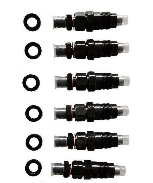 6pcs 1HZ Fuel Injectors for the Toyota LandCruiser 70 Series
