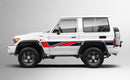 70 Series Land Cruiser Decal Body Stripe Kit (Barossa) -  71 Series (2023-)