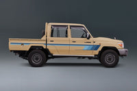 70 Series Land Cruiser Decal Body Stripe Kit (Broome) - 79 Series Dual Cab (2012-)