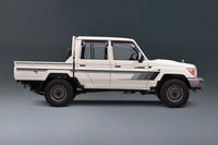 70 Series Land Cruiser Decal Body Stripe Kit (Broome) - 79 Series Dual Cab (2012-)