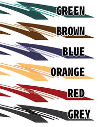 70 Series Land Cruiser Decal Body Stripe Kit (Bundeena) - 75/79 Series Single Cab (1985-)