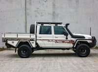 70 Series Land Cruiser Decal Body Stripe Kit (Doha) - 79 Series Dual Cab (2012-)