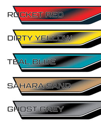 70 Series Land Cruiser Decal Body Stripe Kit (Mecca) -  71 Series (2023-)