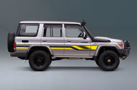 70 Series Land Cruiser Decal Body Stripe Kit (Mecca) - 76 Series (2007-)