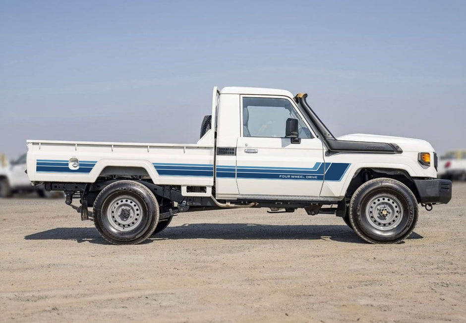 Decals for 79 Series Single Cab Land Cruiser – 70 Series Store