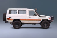 70 Series Land Cruiser Decal Body Stripe Kit (Renmark Type-2) - 78 Series Troop Carrier (1999-)