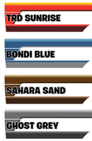 70 Series Land Cruiser Decal Body Stripe Kit (Tweed) - 75/79 Series Single Cab (1985-)