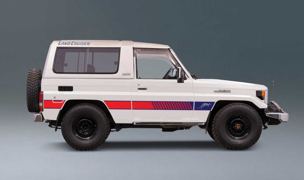 70 Series Land Cruiser Decal Body Stripe Kit (Uluru) - 73/74 Series (1984–1990)