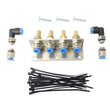 70 Series Land Cruiser Diff Breather Kit 101 4 Point Universal Fit - Suitable for Toyota Hilux, Prado & Landcruiser