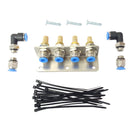 70 Series Land Cruiser Diff Breather Kit 101 4 Point Universal Fit - Suitable for Toyota Hilux, Prado & Landcruiser